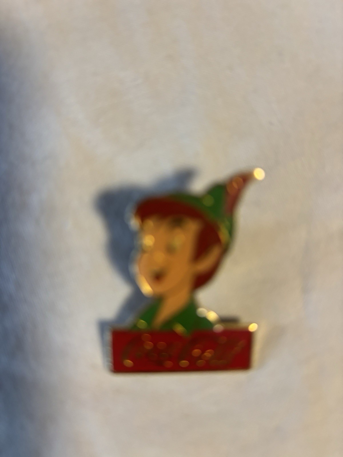 Peter Pan Character Coca Cola Disney Pin