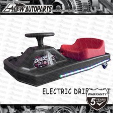 360� Crazy Cart Shift Drift Kart for Kids & Teens Brushless Motor LED 3 Speeds