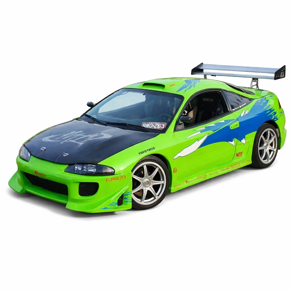 Kit décoration complet covering vinyle Mitsubishi Eclipse Fast and Furious - Photo 2/4
