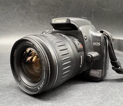 Canon EOS 400D DSLR Schwarz Gebraucht Geprüft Canon EF 28-90 mm III - Bild 1 von 4