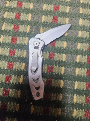Leatherman C303 Pocket Knife w/ Carabiner, Blade Launcher, Retired, HTF, VGC 