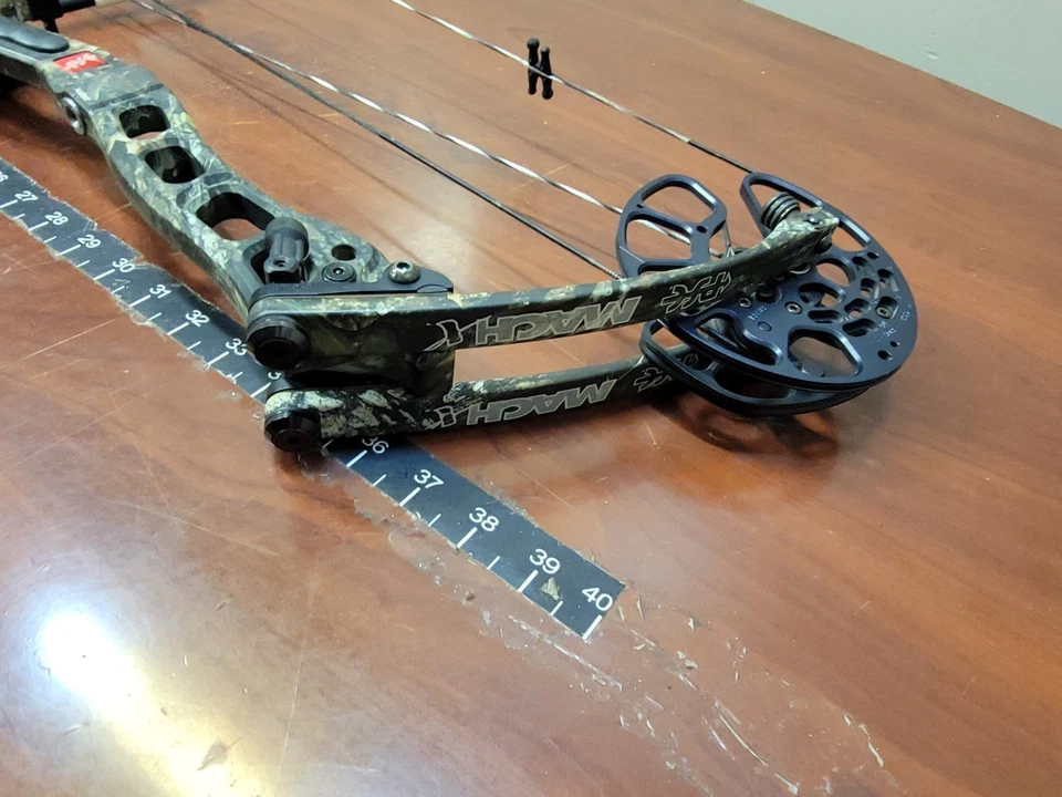 Arco compuesto para mano derecha PSE MACH X CAMO Foto 2 de 4