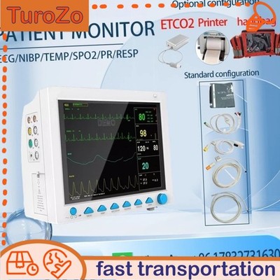  317054556503 CONTEC CMS8000 Patient Monitor 12.1 inch 6-parameter Vital Sign