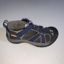 KEEN Sandals Kids Size 2 Blue Fisherman Toe Bumper Hook  Loop Water Hiking