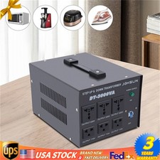 3KW Step Up/Down Transformer Regulator/Stabilizer 110V-220V 220V-110V Voltage
