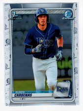 2020 Bowman - Chrome Prospects Ruben Cardenas #BCP-23 1st Bowman