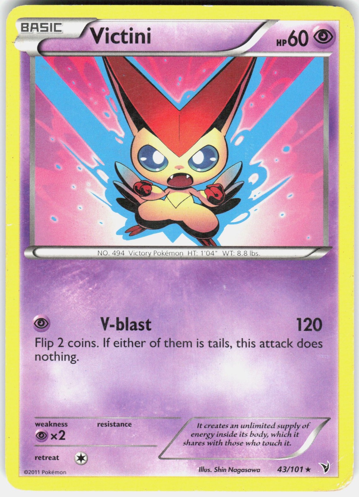 Victini (43) Noble Victories 43/101 MP