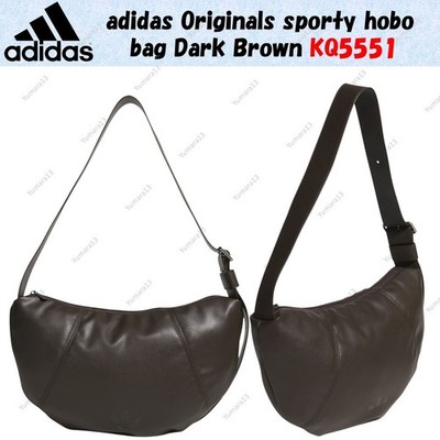 adidas Originals sporty hobo bag Dark Brown KQ5551 | eBay