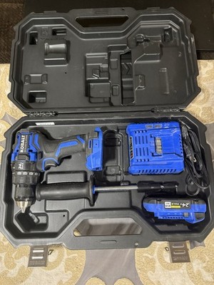 Kobalt XTR 24V MAX Brushless Drill/Driver Kit 1518740 2Ah Batt+Charger