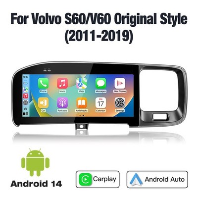 Wireless CarPlay Android Auto für Volvo V60 S60 S90 2011-2019 8.8'' Screen 4+64GB