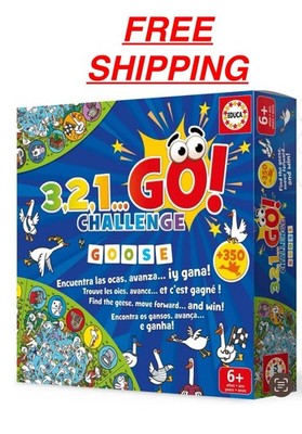 Educa 3,2,1 Go Challenge Game Goose , made in spain