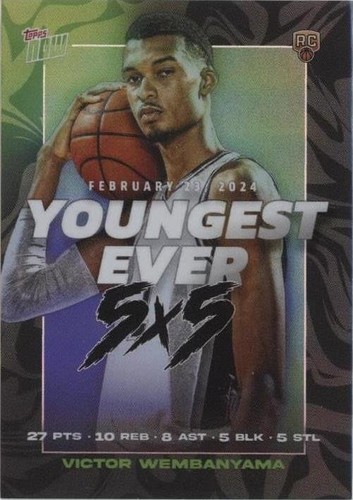 Victor Wembanyama Rookie Card 2023-24 Topps Now #D1 PSA 10 | eBay