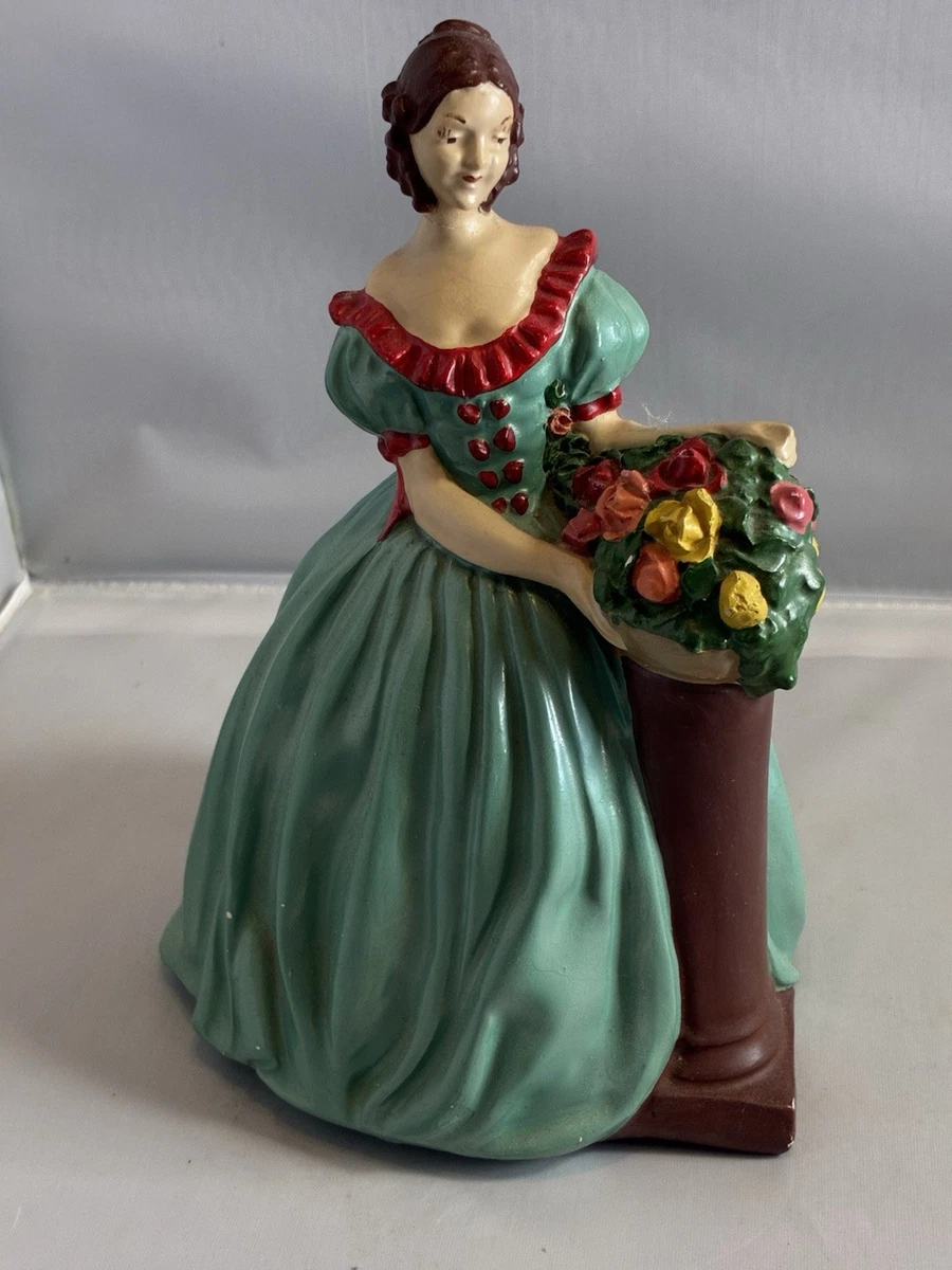 Vintage Chalk Figurines In Chalkware Decorative Collectibles for
