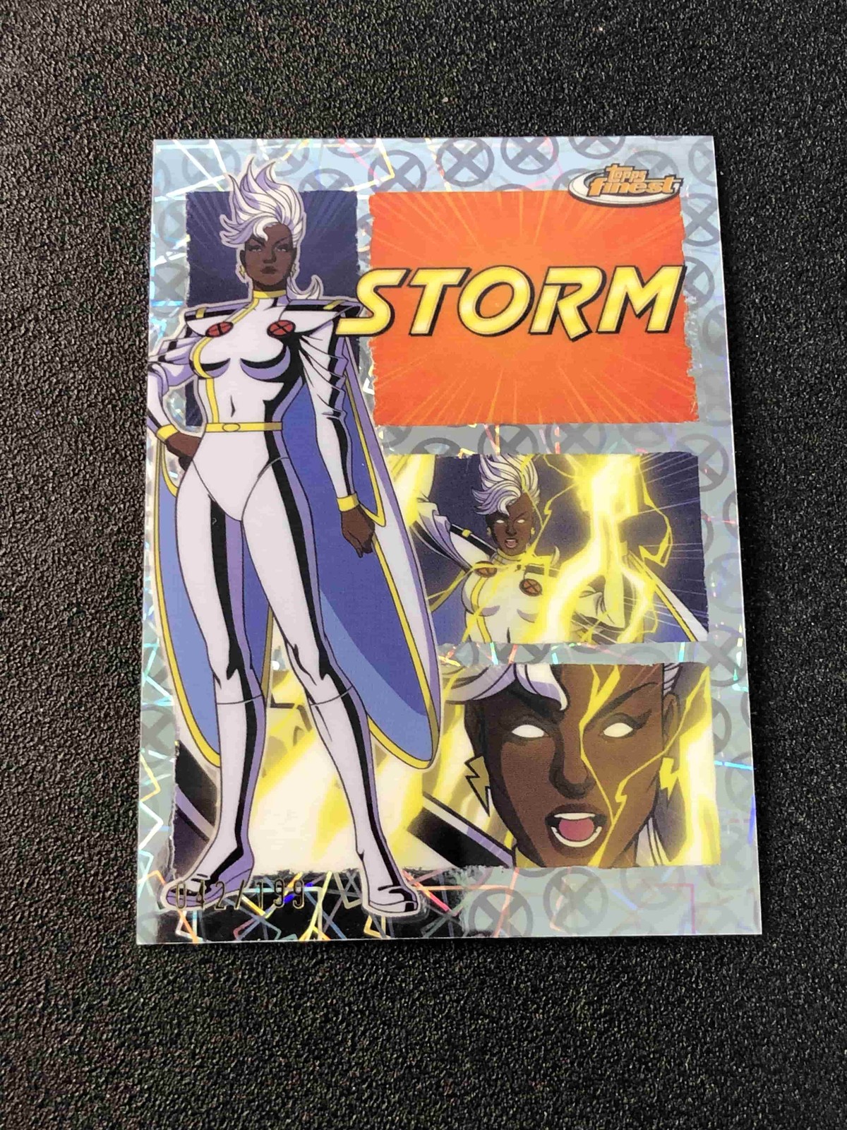 2025 Topps Finest Marvel X-Men '97 Remember It RI-3 Storm X-FRACTOR /97