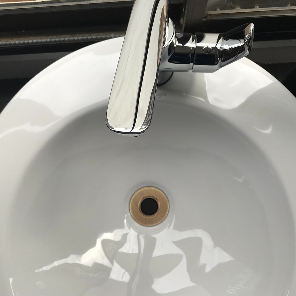 6 Pcs Wash Basin Overflow Plugs Bathroom Sink Accessories Hole Cover ...