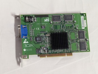 3DFX Voodoo 3 3000 16MB PCI Video Card Retro Gaming PC DOS Amiga + CD + Docs