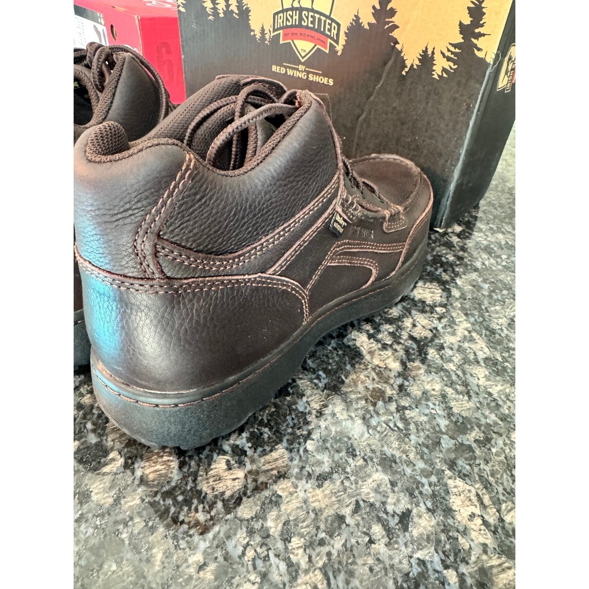 Irish Setter Countrysider Mens Chukka Boots Brown Waterproof 