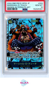 Marshall D Teach Manga Psa 10 | eBay