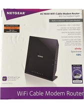 NETGEAR AC1600 WiFi Cable Modem Router C6250-100NAS DOCSIS 3.0 Dual-Band Gigabit