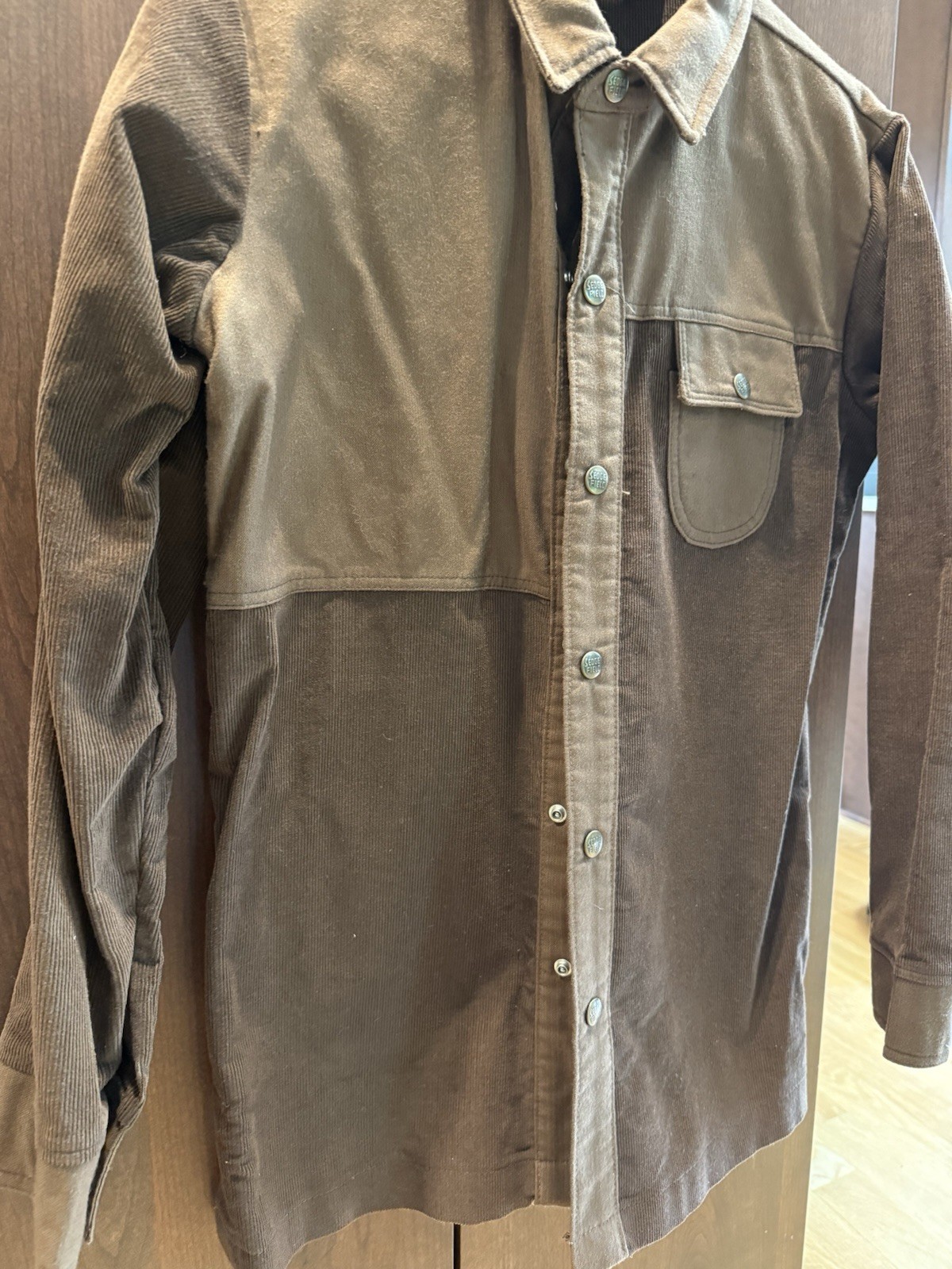 Sedgefield Brown Button Jacket Men Point Collar M… - image 3