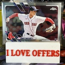 2021 Topps Chrome Update Garrett Whitlock Rookie Boston Red Sox #USC5 C Store