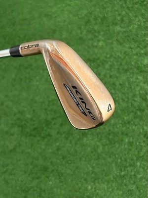 LH Cobra King Forged Tec Copper 4 Iron / Extra Stiff | eBay