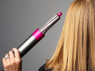 Dyson Airwrap Complete Long Haarstyler - Fuchsia/Nickel