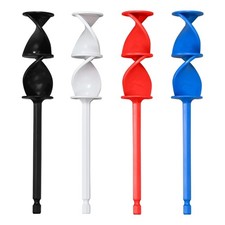 4Pcs Epoxy Mixer Paint Mixer Drill Attachment Resin Mixer Drill Paint Mixer