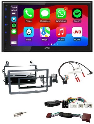 JVC Bluetooth USB Lenkrad 2DIN DAB Autoradio für Nissan 350Z 05-08 Roadster Bose