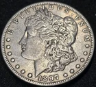 1897-O Morgan Silver Dollar, Better Date  Lower Mintage..