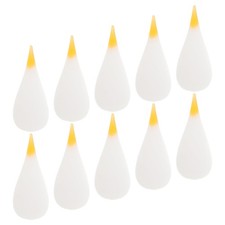  10pcs Led Candle Flame Bulb - Silicone Flickering Flame Effect Led Candle Light