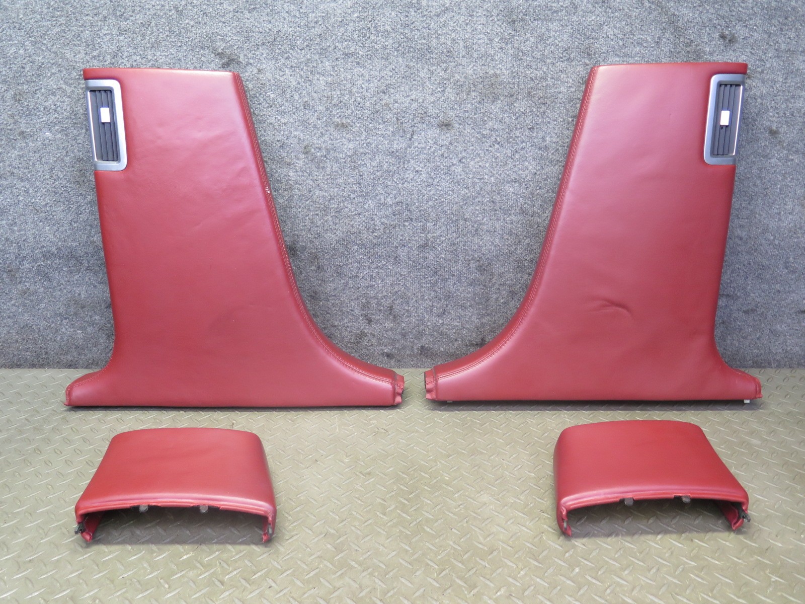 2006-2012 BENTLEY FLYING SPUR RIGHT & LEFT SIDE B PILLAR LOWER TRIM COVER SET