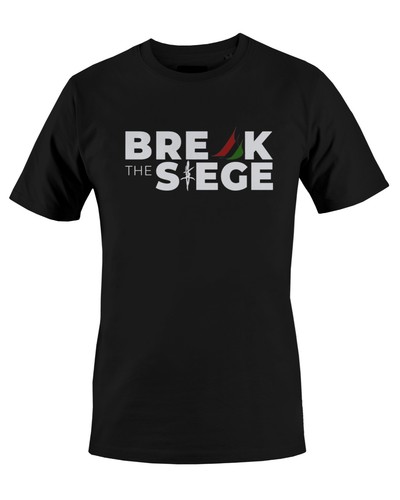 Break The Siege T-Shirts Sarah Creighton Free Palestine 100 % Baumwolle große Größen Top - Bild 6 von 7