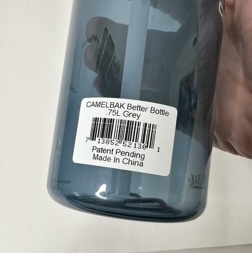 Camelbak Better Bottle 25oz./750ml Water Bottle Blue Teal Carhartt Logo BPA Free - Picture 2 of 11