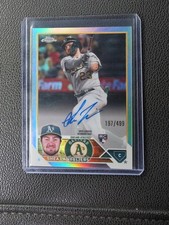 2023 Topps Chrome - Rookie Autographs Shea Langeliers #RA-SL Refractor /499