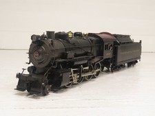 Weaver Latón 3 Rieles PRR H-10 Consolidación 2-8-0 #7609 Nuevo en Caja 13125