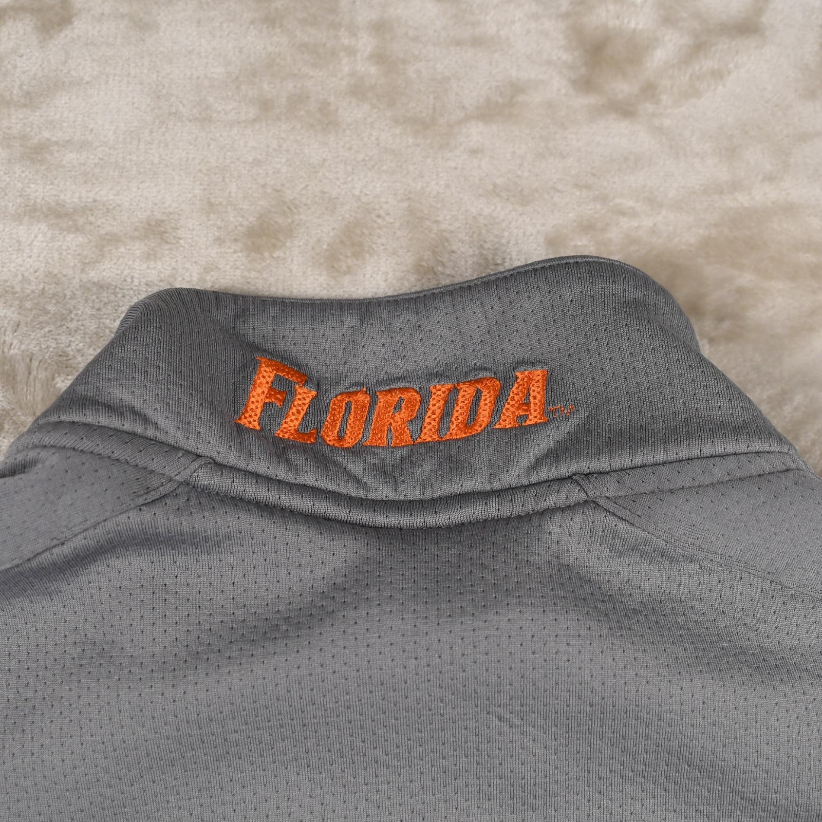 Nike Florida Gators Team Tracksuit Set L Gray Orange Full Zip Jacket & Pants image 10