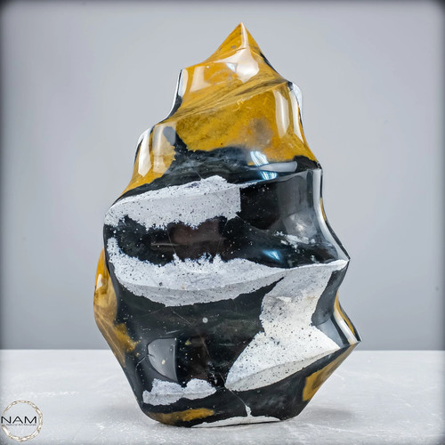 Natürliche Jaspis-Chalcedon Kristallflamme – 2537,18g Natürliche Jaspis-Chalcedon Kristallflamme – 2537,18g