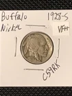 1928-S Buffalo Nickel   VF++