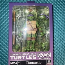 NECA 3 Donatello TMNT x Stan Sakai Collection Usagi Yogimbo series NEW Rare