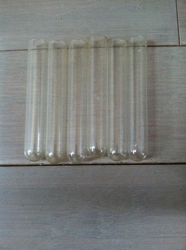 Vintage Science Glass Test Tubes
