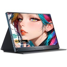 Portable Monitor 4K 17.3'' FreeSync 100 AdobeRGB Screen HDMI USB C Display