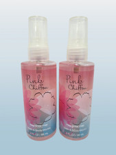 BATH  BODY WORKS PINK CHIFFON FRAGRANCE MIST 3 OZ LOT OF 2