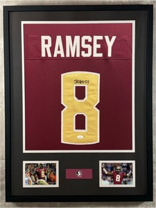 Maillot Dédicacé Signé Jalen Ramsey Florida State Seminoles - Authentifié JSA