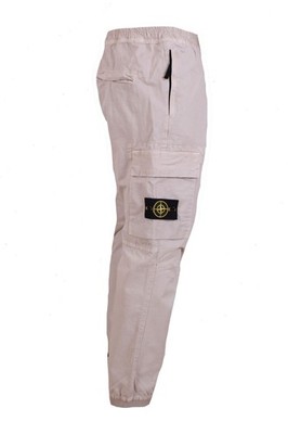 Stone Island Cargo Pants Beige Jogger Stretch Casual Premium Men: 30,32,34,36,38