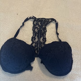 Sujetador push up Victoria’s Secret muy sexy espalda deportiva azul marino