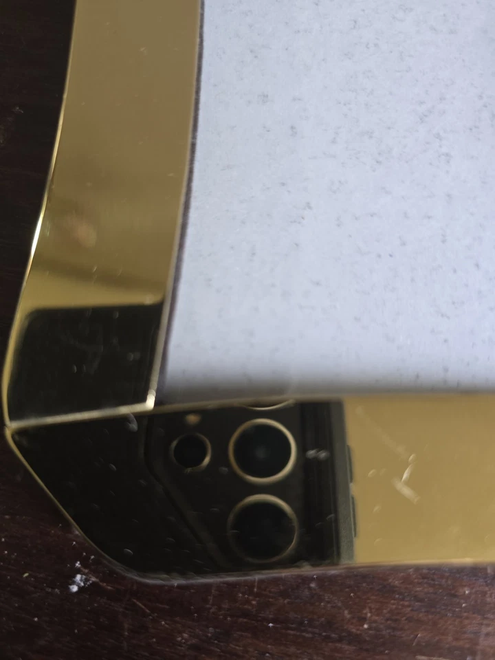 Juego de 2 marcos de fotos independientes de latón ornamentado decoración de mesa cabaña boho de colección Foto 3 de 4