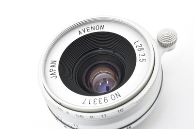 TOP MINT w/Finder] AVENON L 28mm F3.5 L39 LTM Leica Screw Mount