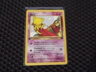 Pokemon TCG WOTC Team Rocket ABRA NON- Holo Rare Card 49/82 LP