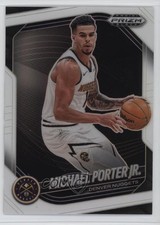 2024-25 Panini Prizm Black White Prizm 163/175 Michael Porter Jr #40 19l7